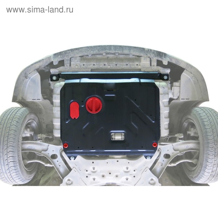 

Защита картера и КПП, Hyundai Solaris 2011-2016, Kia Rio 2011-2017, с крепежом, 111.02343.1