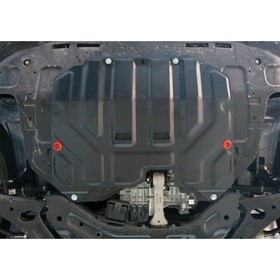 Защита картера и КПП АвтоБРОНЯ для Kia Sportage III (V - все) 2010-2016, сталь 1.8 мм, с крепежом, 111.02352.1 от Сима-ленд