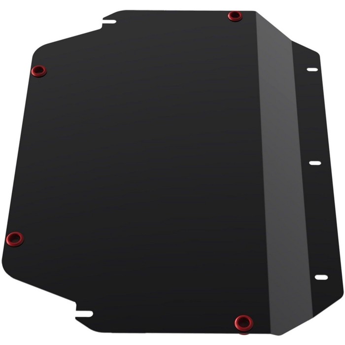 Защита картера и КПП АвтоБРОНЯ для Kia Rio (V - 1.4) 2005-2011, крепеж в комплекте, сталь, 2 мм, 111.02805.2