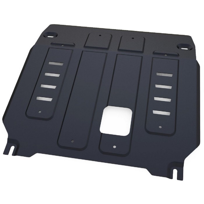 Защита картера и КПП АвтоБРОНЯ для Kia Sorento Prime (V - 2.4; 2.2d; 3.3) 2015-2017 2018-н.в., крепеж в комплекте, сталь, 2 мм, 111.02831.1