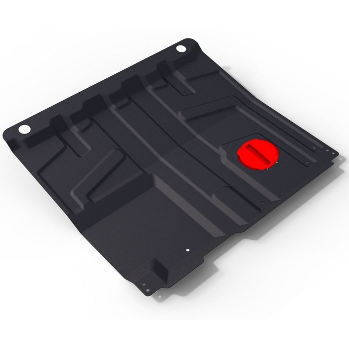 Защита картера и КПП АвтоБРОНЯ для Lada Kalina 2007-н.в., штатный крепеж, сталь, 1.6 мм, 1.06016.1