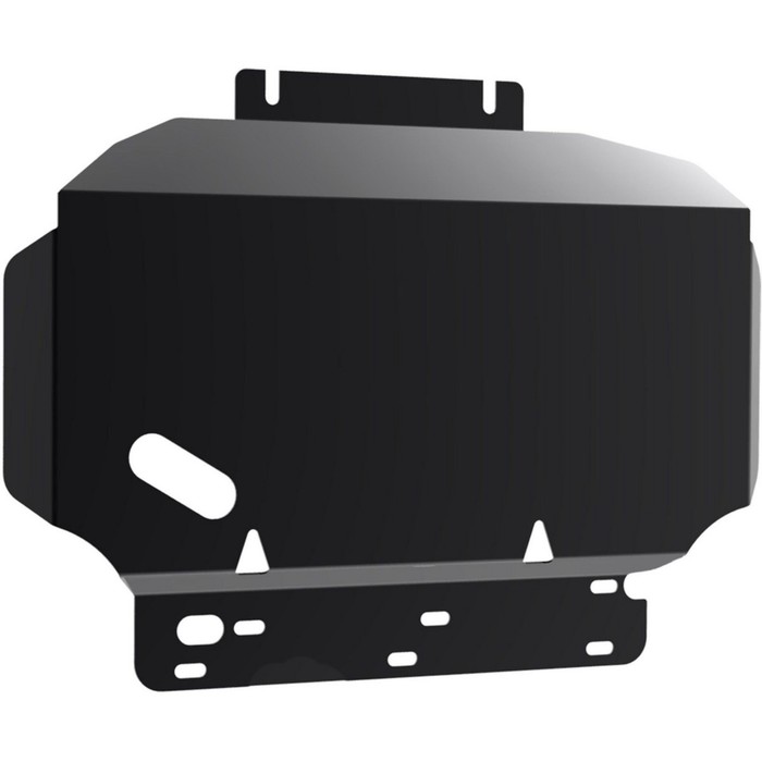 Защита картера АвтоБРОНЯ для Nissan Pathfinder (V - 2.5d; 3.0d; 4.0) 2005-2015, крепеж в комплекте, сталь, 2 мм, 111.04105.2