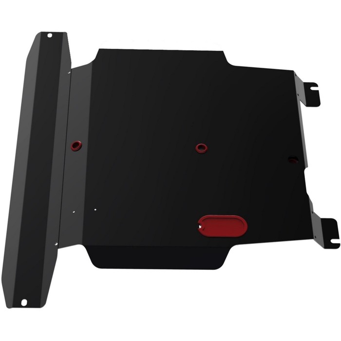 Защита картера и КПП АвтоБРОНЯ для Nissan Sunny (V - 1.4) 1998-2003, крепеж в комплекте, сталь, 2 мм, 111.04101.1