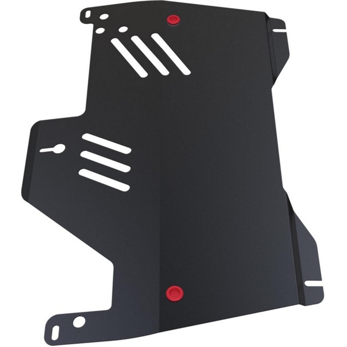 Защита картера и КПП АвтоБРОНЯ для Nissan Murano (V - 3.5) 2009-2016, крепеж в комплекте, сталь, 2 мм, 111.04118.1