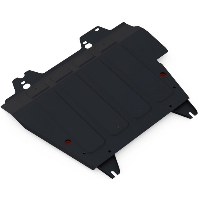 Защита картера и КПП АвтоБРОНЯ для Nissan Note (V - 1.6) 2004-2014, крепеж в комплекте, сталь, 2 мм, 111.04146.1