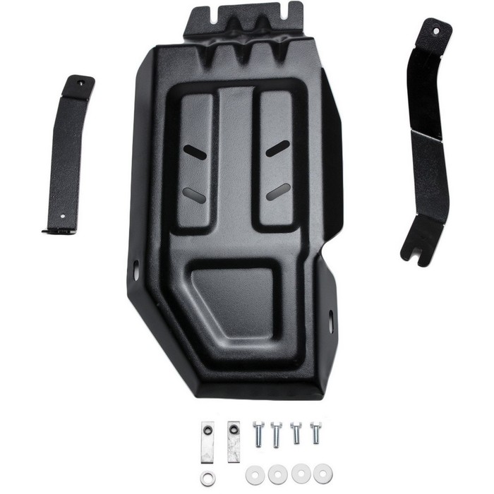 Защита редуктора АвтоБРОНЯ для Kia Sportage (V - 1.6T177л.с; 2.0; 2.0d / 4WD) 2016-н.в., крепеж в комплекте, сталь, 2 мм, 111.02359.1