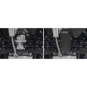 Защита редуктора АвтоБРОНЯ для Kia Sportage IV 4WD (V - 1.6 (177 л.с.); 2.0; 2.0D) 2016-2018, сталь 1.5 мм, с крепежом, 111.02359.1 от Сима-ленд