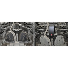 

Защита редуктора Автоброня для Subaru Forester III 2007-2013/Impreza III 2007-2011/Impreza WRX III 2007-2010, сталь 1.8 мм, с крепежом, 111.05402.2