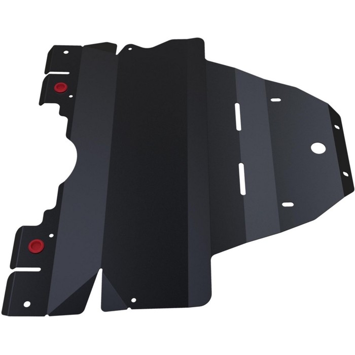 Защита картера АвтоБРОНЯ (увеличенная) для Subaru Outback (V - 2.0; 2.5) 2010-2015, крепеж в комплекте, сталь, 2 мм, 111.05408.1