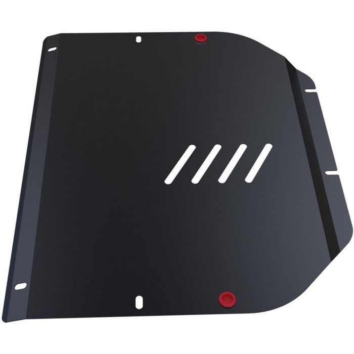 Защита картера и КПП АвтоБРОНЯ для Hyundai Santa Fe (V - 2.7) 2006-2009, крепеж в комплекте, сталь, 2 мм, 111.02309.2