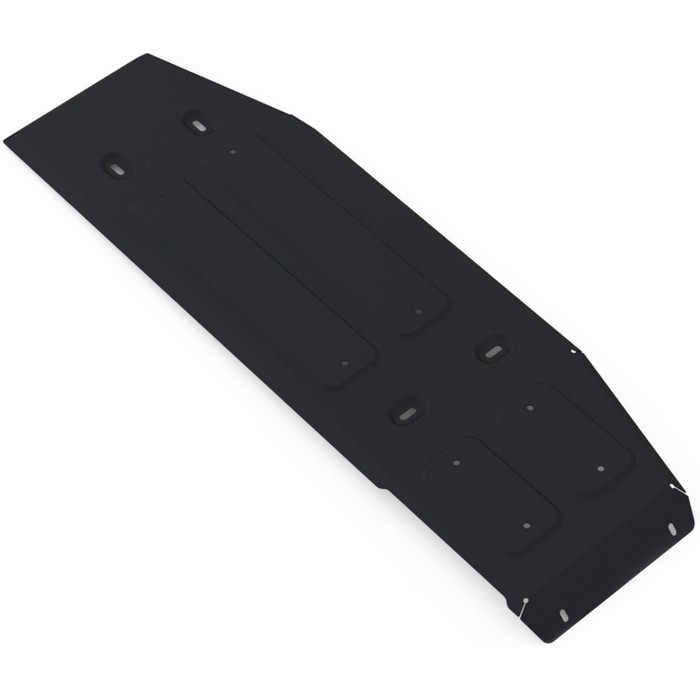 Защита топливного бака АвтоБРОНЯ для Toyota Hilux (V - 2.4d; 2.8d / 4WD) 2015-н.в., крепеж в комплекте, сталь, 2 мм, 111.09505.1