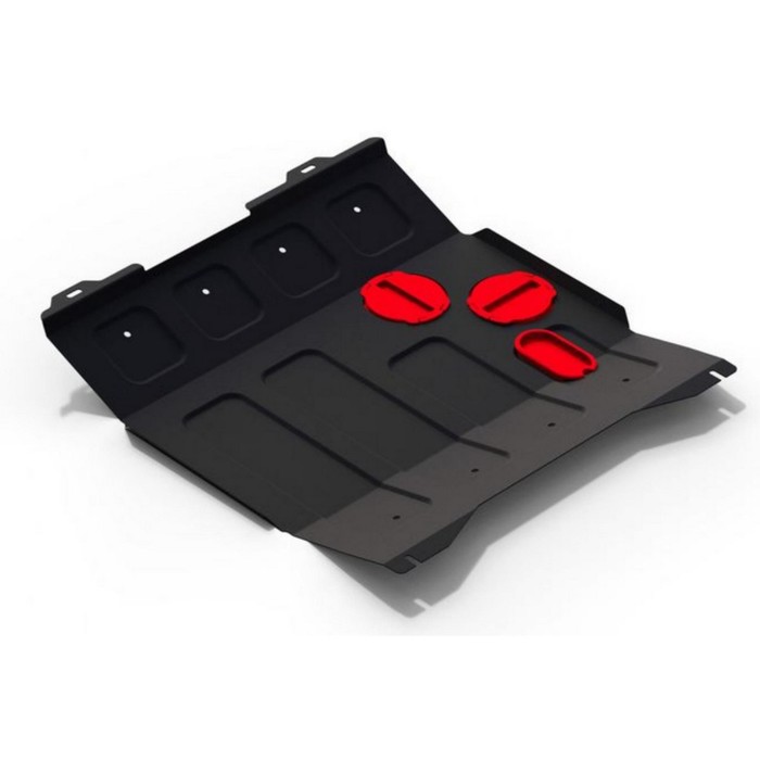 Защита картера и КПП АвтоБРОНЯ для Lifan Solano (V - 1.5) 2014-2016 2016-н.в., крепеж в комплекте, сталь, 2 мм, 111.03313.1