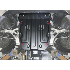 

Защита картера АвтоБРОНЯ для Volkswagen Touareg II (V - 3.0D; 3.6) 2010-2014, сталь 1.8 мм, с крепежом, 111.05824.2