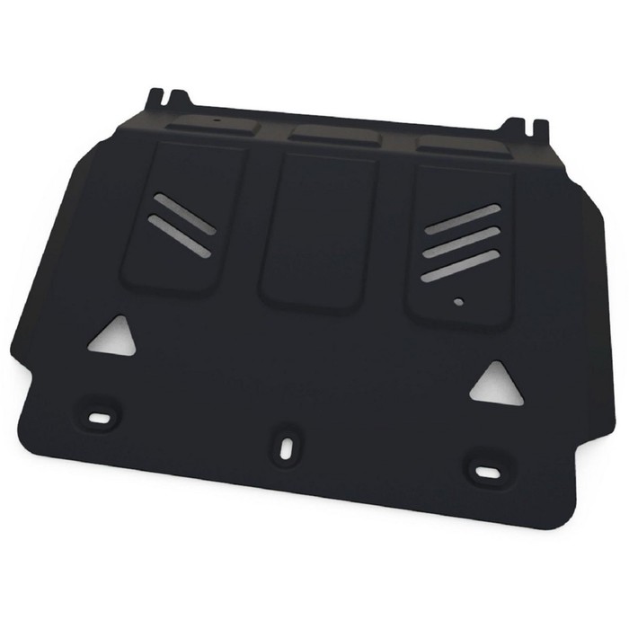 Защита картера АвтоБРОНЯ для Mitsubishi Pajero Sport (V - 3.0; 2.4d) 2016-н.в., крепеж в комплекте, сталь, 2 мм, 111.04041.1