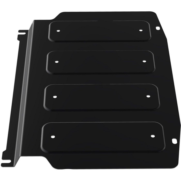 Защита картера АвтоБРОНЯ для Mitsubishi Pajero III 1999-2006, крепеж в комплекте, сталь, 2 мм, 111.04003.2