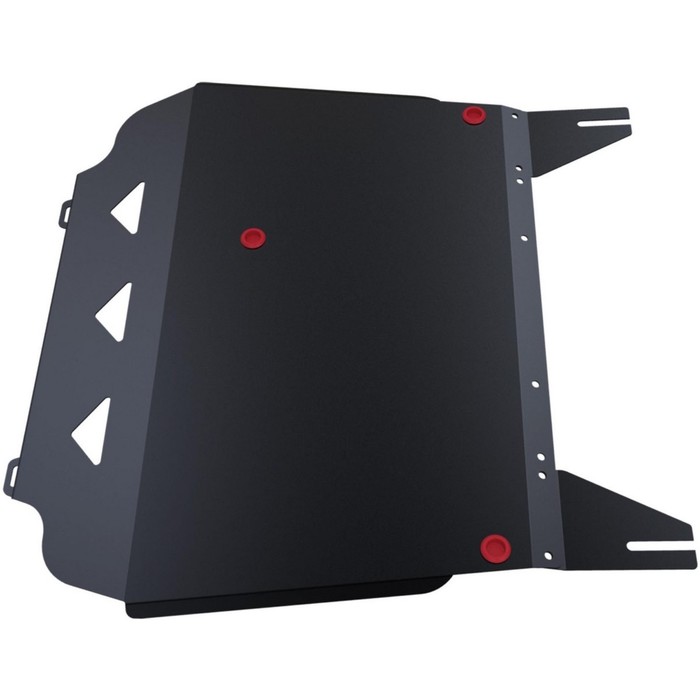 Защита картера и КПП АвтоБРОНЯ для Mitsubishi Outlander XL (V - 3.0) 2007-2012, крепеж в комплекте, сталь, 2 мм, 111.04013.1