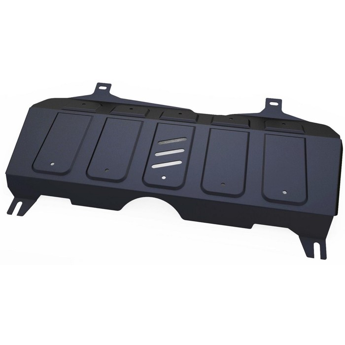 Защита картера и КПП АвтоБРОНЯ для Geely Emgrand X7 (V - 1.8; 2.0; 2.4) 2013-2016 2016-н.в., крепеж в комплекте, сталь, 2 мм, 111.01913.1