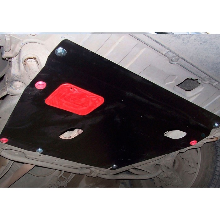 Защита картера и КПП АвтоБРОНЯ для Honda Civic седан (V - 1.8) 2006-2011, крепеж в комплекте, сталь, 2 мм, 111.02108.1