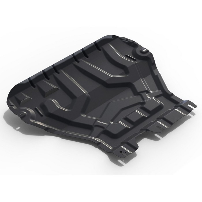 Защита картера и КПП АвтоБРОНЯ для Skoda Octavia (V - 1.4; 1.8; 1.6 / кроме Webasto) 2013-2017 / (V - 1.4; 1.8; 1.6 / МКПП) 2017-н.в., крепеж в комплекте, сталь, 2 мм, 111.05111.1