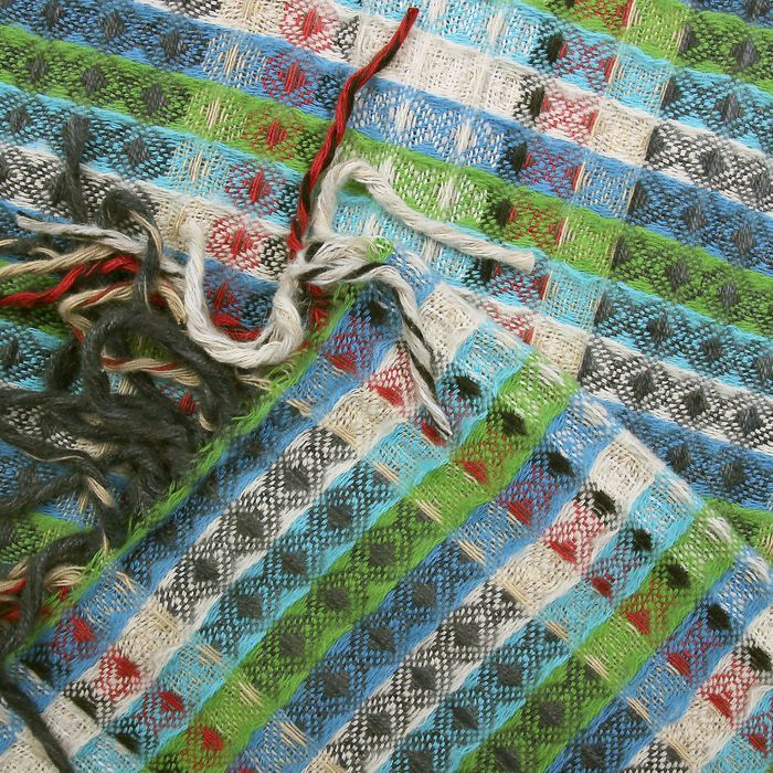 Плед Вафелька рис 1114/00 микс 140х200 см хлопок 450 гр/м