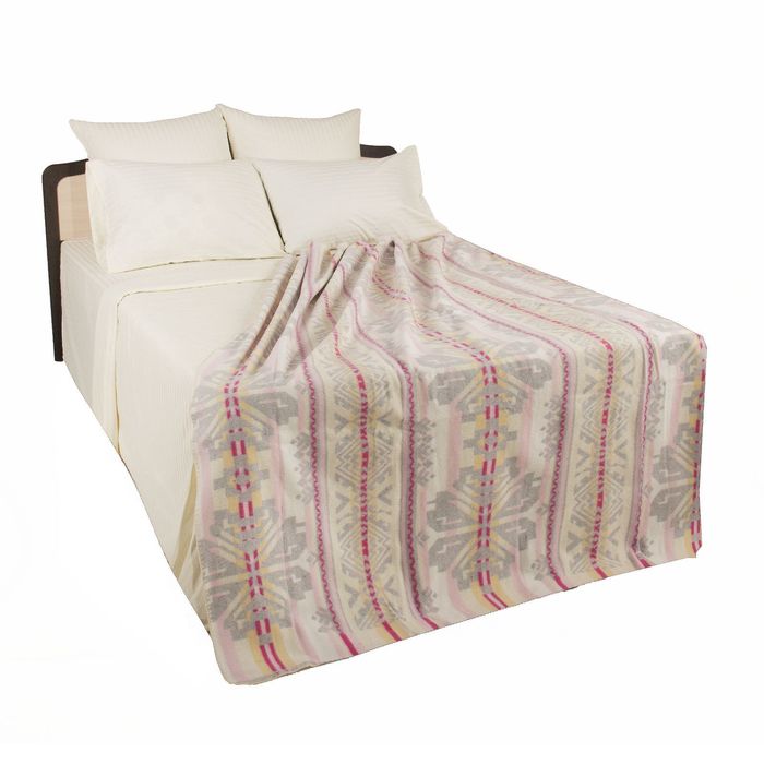 Одеяло жаккардовое рис 37/8 140х205 см хлопок 390 гр/м