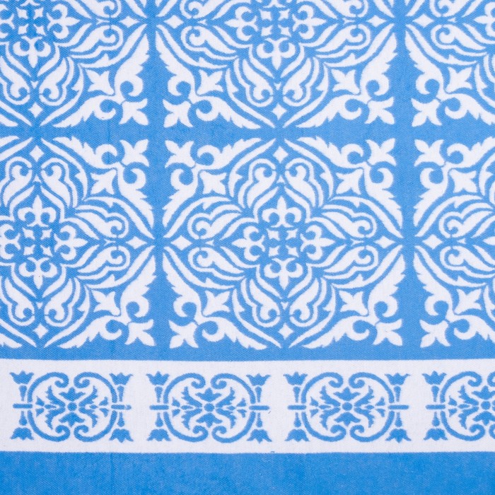 Одеяло жаккардовое рис 1/2 140х205 см хлопок 390 гр/м