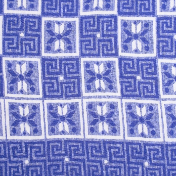 Одеяло полушерстяное жаккардовое рис 51/2 140х205 см, 15 шерсть 70 акрил 15 хл, 450 гр/м