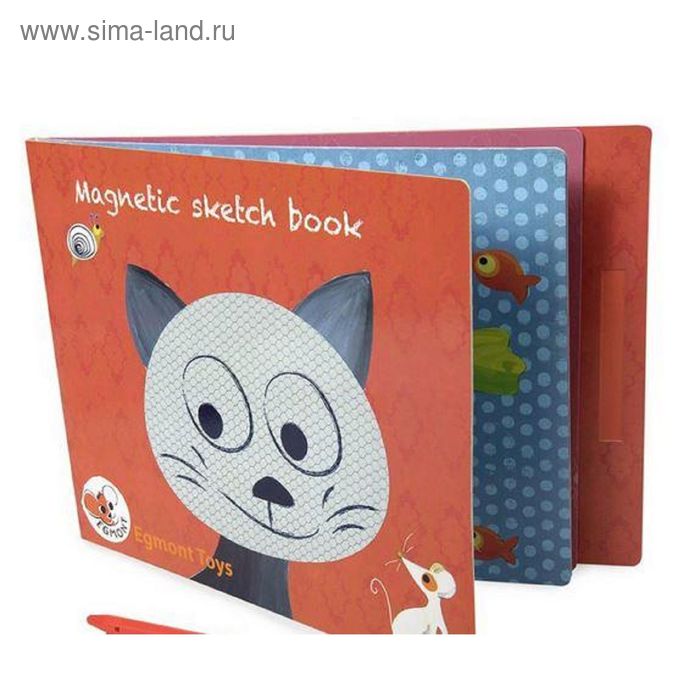 Детская настольная магнитная игра «Котик»