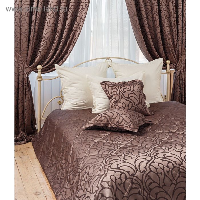 nabor shtor monika portera 200h275 sm 2 sht podhvat 70h8 sm 2sht shokolad 1855296 kupit po cene ot 9 878 00 rub internet magazin sima land ru