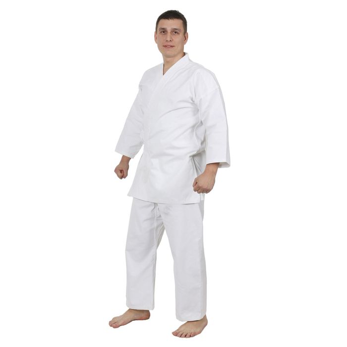 Кимоно для карате белое ВАХ, размер 4, 170 см