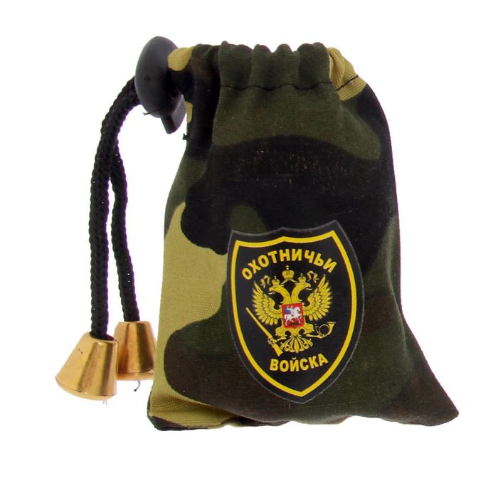 Набор стопок в мешке "Охотничьи войска", 40 мл., 3 шт