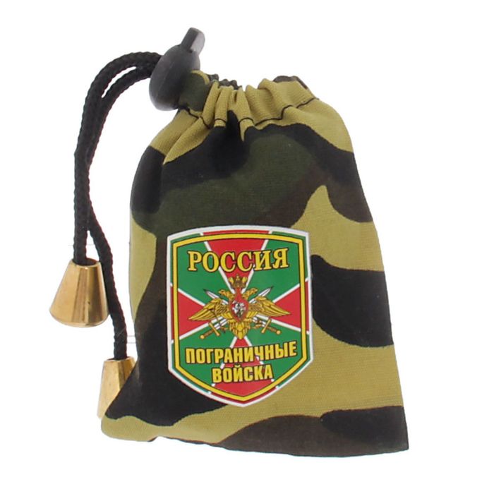 Набор стопок в мешке "Пограничные войска", 40 мл., 3 шт