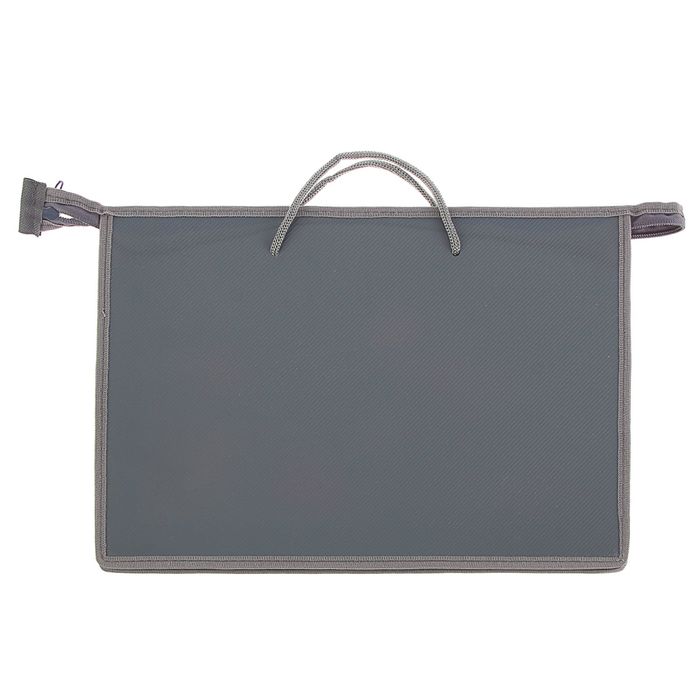 Папка с ручками пластиковая А4, 335x235х55мм «Гоночный спортбайк», ручки-шнурок