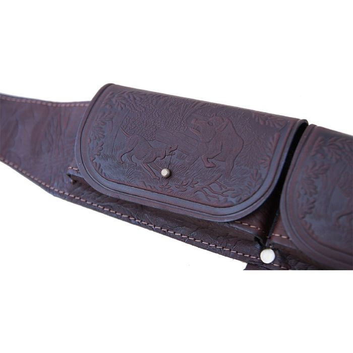 Патронташ К-12 24 патрона "Люкс" закрытый (IV)