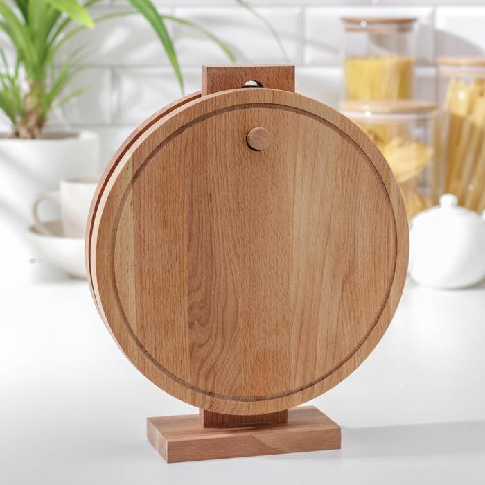 Набор досок 2 шт "Круг" на стойке