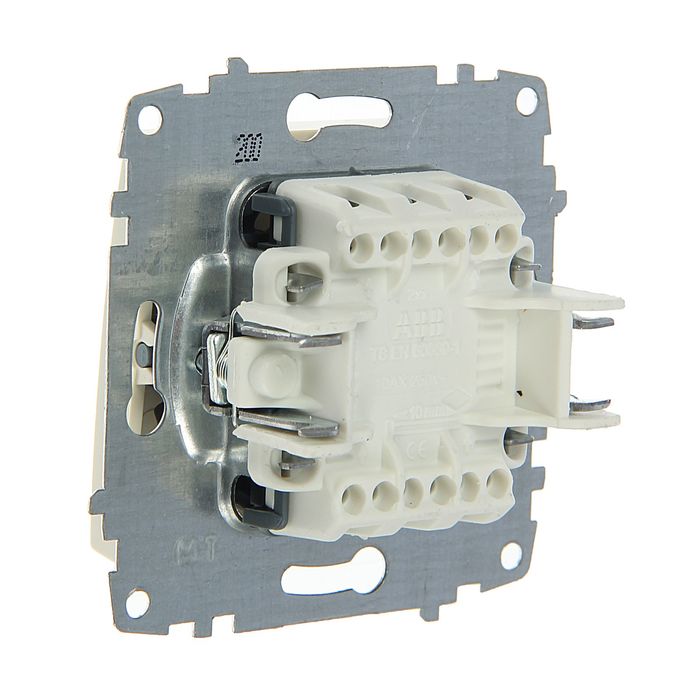 Выключатель ABB Cosmo, одноклавишный, кремовый, 619-010300-200