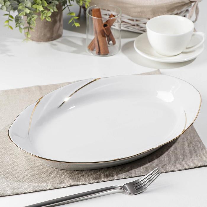 Блюдо овальное 33 см "Бомонд"