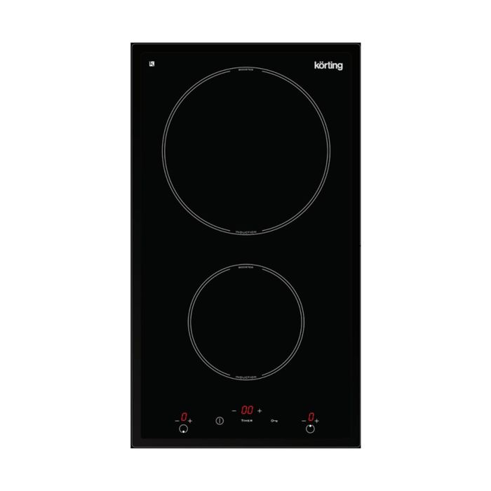 Варочная поверхность Körting HI 32003 B, электрическая, 2 конфорки, черный