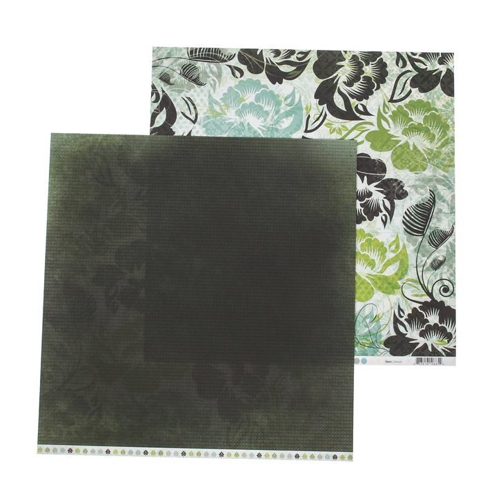 Бумага для скрапбукинга двухсторонняя "Afresh" 30,5 х 30,5 см (KC-P665)