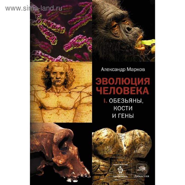 

Эволюция человека. В 2-х книгах. Книга 1. Обезьяны, кости и гены. Марков А. В.