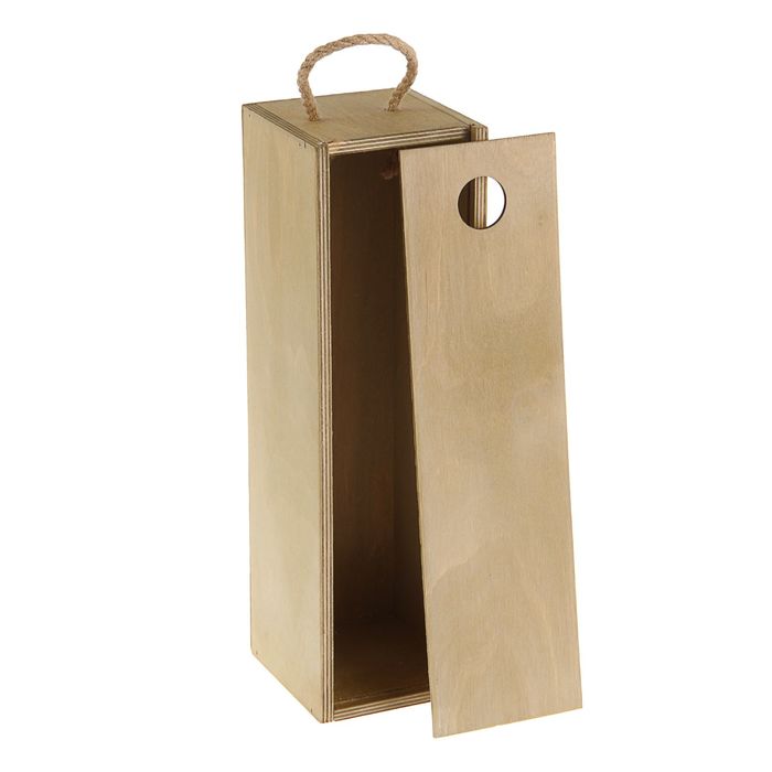 Пенал на 1 бутылку 33 х 11 х 11 см, дуб