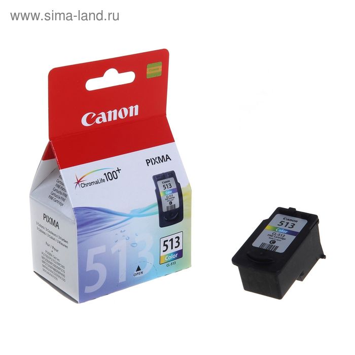 

Картридж струйный Canon CL-513 2971B007 многоцветный для Canon MP240/MP260/MP480