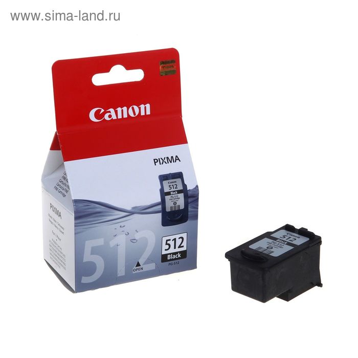 

Картридж струйный Canon PG-512 2969B007 черный для Canon MP240/MP260/MP480