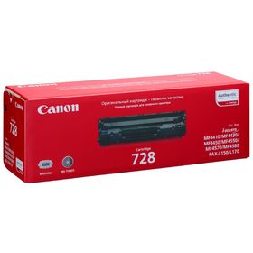 

Картридж Canon 728 3500B010 для MF4410/4430/4450/4550/4570/4580/4580dn (2100k), черный