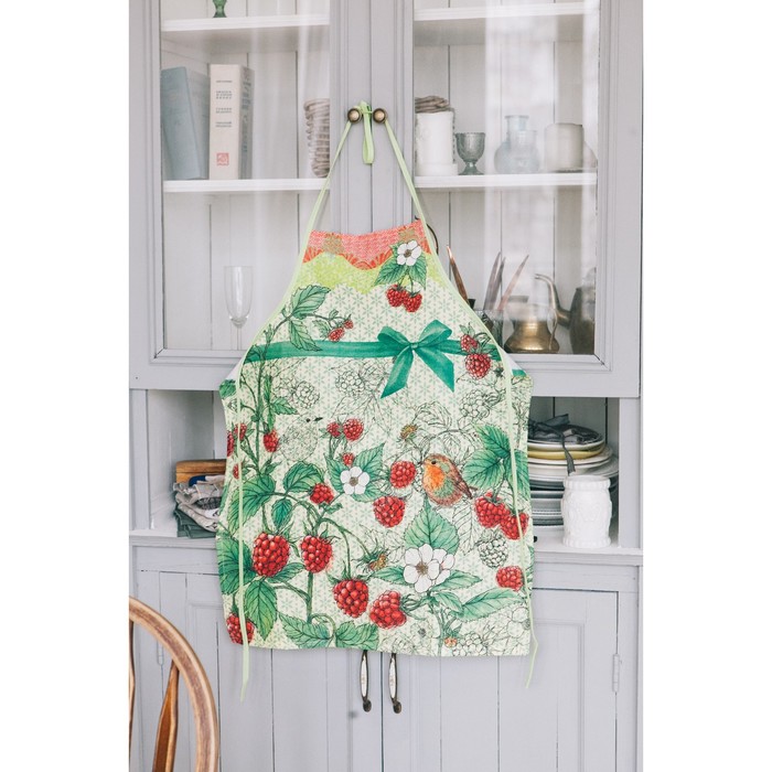 Фартук "Доляна" Малина, размер 60х70 см