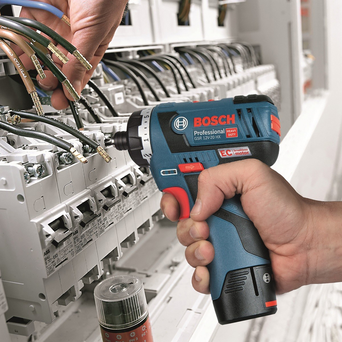 Шуруповерт Bosch GSR 12V-20 HX (06019D4102), аккумуляторный, БЕЗ АКК., 1300 об/мин