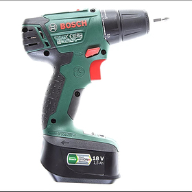 

Аккумуляторная дрель-шуруповерт Bosch PSR 1800 LI-2 (06039A3120), 18 В, 1350 об/мин