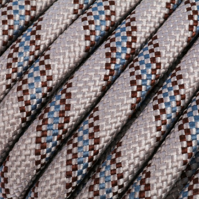 купить Шнур плетеный полипропиленовый, 24 прядный d=12 мм (длина 20 м), цвет МИКС