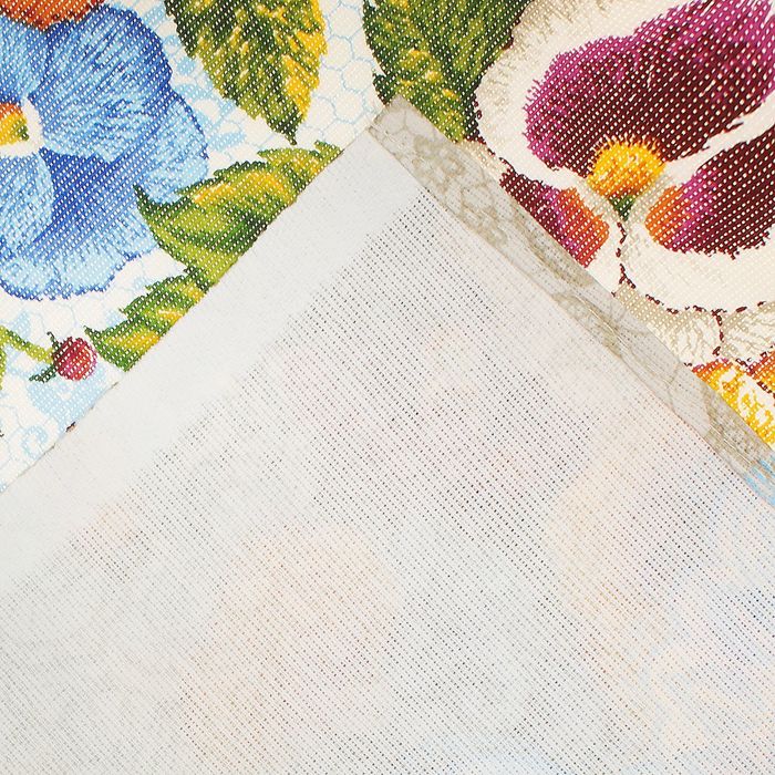 Полотенце «Анютины глазки», размер 40х75 см