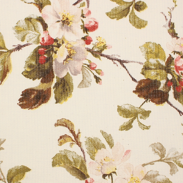 Скатерть «Яблоневый цвет», размер 150х180 см, цвет зелёный